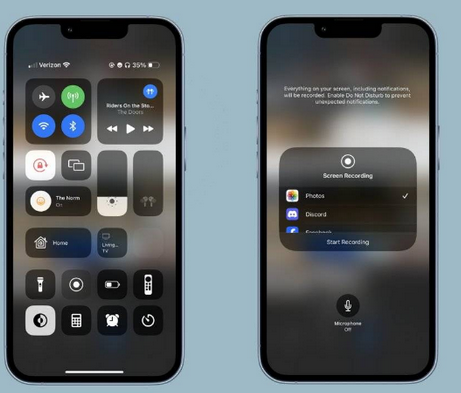 牟定苹果15维修分享iPhone15录制屏幕时如何录制音频 
