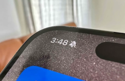 牟定苹果15pro维修站分享如何隐藏iPhone15Pro上静音铃声图标 